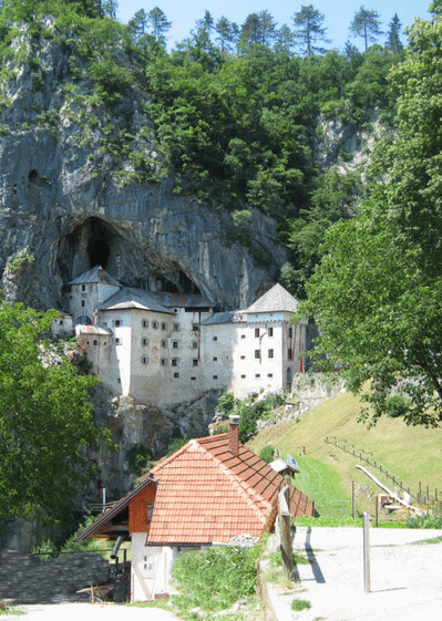 Chateau de Predjana en Slovenie